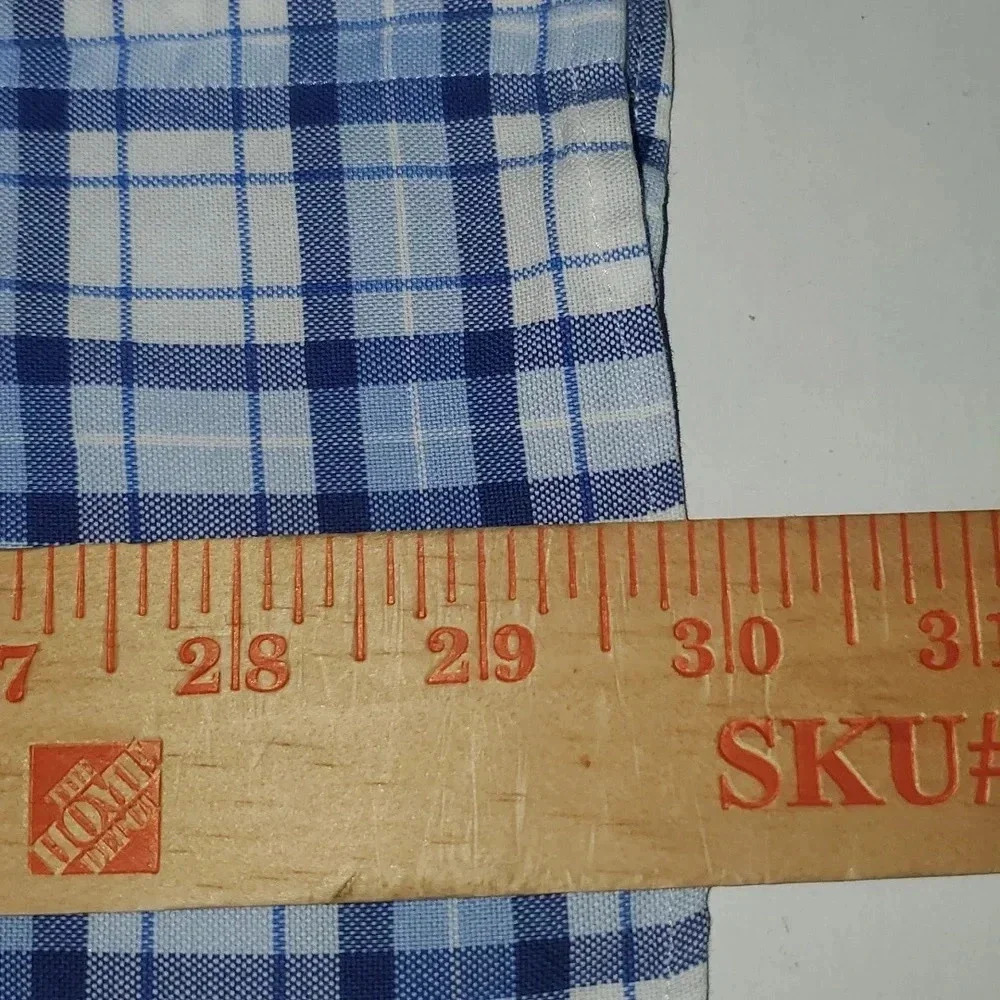 Ralph Lauren Plaid Short Sleeve Shirt Mens Size L - Picture 11 of 11